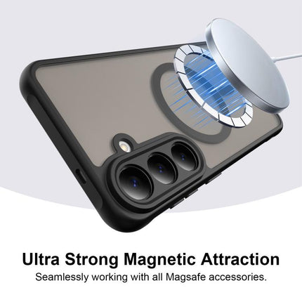Fan Dun Series TPU Hybrid PC Frosted Magsafe Phone Case, For Galaxy S26 FE 5G, For Galaxy S26+ 5G, For Samsung Galaxy S26 Edge 5G, For Samsung Galaxy S26 Ultra 5G, For Samsung Galaxy S26 5G, For Samsung Galaxy S25 FE 5G