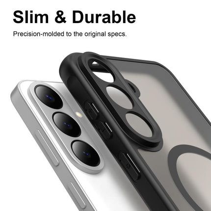 Fan Dun Series TPU Hybrid PC Frosted Magsafe Phone Case, For Galaxy S26 FE 5G, For Galaxy S26+ 5G, For Samsung Galaxy S26 Edge 5G, For Samsung Galaxy S26 Ultra 5G, For Samsung Galaxy S26 5G, For Samsung Galaxy S25 FE 5G