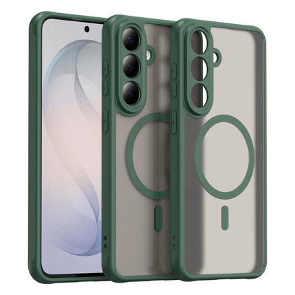 Fan Dun Series TPU Hybrid PC Frosted Magsafe Phone Case, For Galaxy S26 FE 5G, For Galaxy S26+ 5G, For Samsung Galaxy S26 Edge 5G, For Samsung Galaxy S26 Ultra 5G, For Samsung Galaxy S26 5G, For Samsung Galaxy S25 FE 5G
