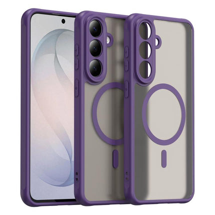Fan Dun Series TPU Hybrid PC Frosted Magsafe Phone Case, For Galaxy S26 FE 5G, For Galaxy S26+ 5G, For Samsung Galaxy S26 Edge 5G, For Samsung Galaxy S26 Ultra 5G, For Samsung Galaxy S26 5G, For Samsung Galaxy S25 FE 5G