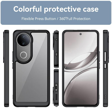 Colorful Series Acrylic Hybrid TPU Phone Case, For vivo V50