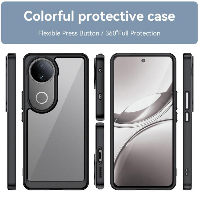 Colorful Series Acrylic Hybrid TPU Phone Case, For vivo V50