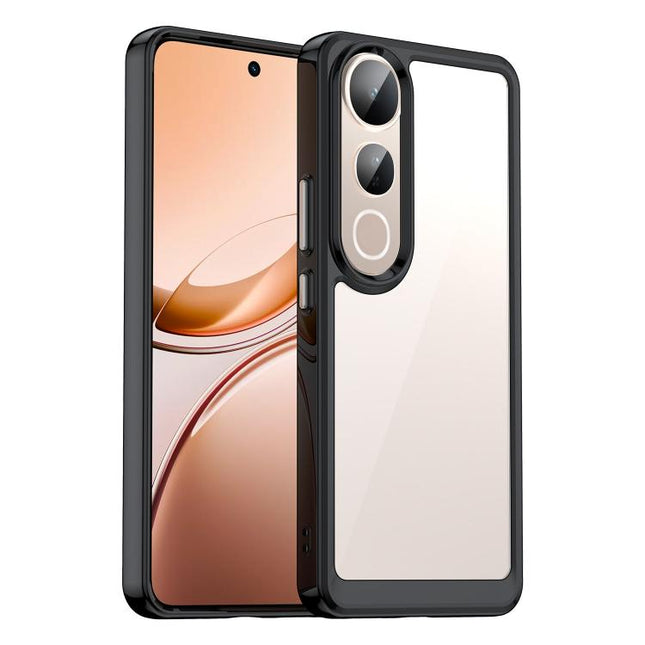 Colorful Series Acrylic Hybrid TPU Phone Case, For vivo V50 Lite 4G, For vivo V50 Lite 5G, For vivo T4x 5G, For vivo Y29 4G