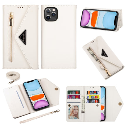 Skin Feel Zipper Horizontal Flip Leather Case with Holder & Card Slots & Photo Frame & Lanyard & Long Rope, For iPhone 11, For iPhone 11 Pro, For iPhone 11 Pro Max, For iPhone XS / X