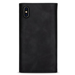 Skin Feel Zipper Horizontal Flip Leather Case with Holder & Card Slots & Photo Frame & Lanyard & Long Rope, For iPhone XR, For iPhone XS Max