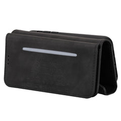 Skin Feel Zipper Horizontal Flip Leather Case with Holder & Card Slots & Photo Frame & Lanyard & Long Rope, For iPhone XR, For iPhone XS Max