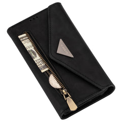 Skin Feel Zipper Horizontal Flip Leather Case with Holder & Card Slots & Photo Frame & Lanyard & Long Rope, For iPhone XR, For iPhone XS Max
