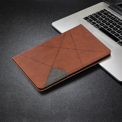Rhombus Texture Horizontal Flip Magnetic Leather Case with Holder & Card Slots, For Samsung Galaxy Tab S8 / Galaxy Tab S7 T870, For Amazon Kindle Fire HD8 (2020)