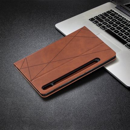 Rhombus Texture Horizontal Flip Magnetic Leather Case with Holder & Card Slots, For Samsung Galaxy Tab S8 / Galaxy Tab S7 T870, For Amazon Kindle Fire HD8 (2020)