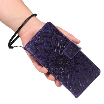 Embossed Sunflower Pattern Flip Leather Phone Case, For vivo S50 Pro mini 5G, For vivo X300 Pro, For vivo X300