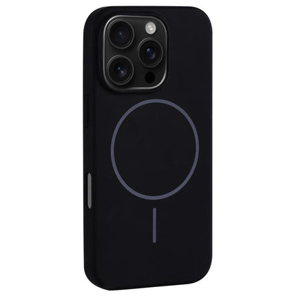 Large Hole Camera MagSafe Liquid Silicone Full Coverage Phone Case, For iPhone 16 Pro Max, For iPhone 16 Pro
