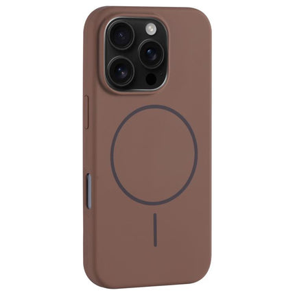 Large Hole Camera MagSafe Liquid Silicone Full Coverage Phone Case, For iPhone 16 Pro Max, For iPhone 16 Pro