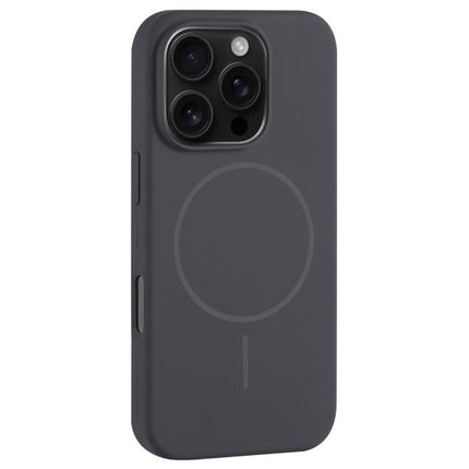 Large Hole Camera MagSafe Liquid Silicone Full Coverage Phone Case, For iPhone 16 Pro Max, For iPhone 16 Pro