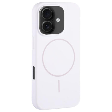 Large Hole Camera MagSafe Liquid Silicone Full Coverage Phone Case, For iPhone 16 Plus, For iPhone 16
