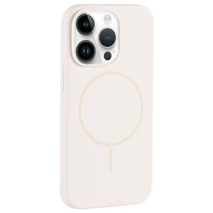 Large Hole Camera MagSafe Liquid Silicone Full Coverage Phone Case, For iPhone 14 Pro, For iPhone 14 Pro Max