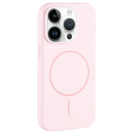 Large Hole Camera MagSafe Liquid Silicone Full Coverage Phone Case, For iPhone 14 Pro, For iPhone 14 Pro Max