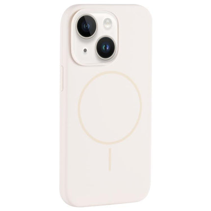 Large Hole Camera MagSafe Liquid Silicone Full Coverage Phone Case, For iPhone 13, For iPhone 12
