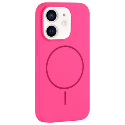 Large Hole Camera MagSafe Liquid Silicone Full Coverage Phone Case, For iPhone 13, For iPhone 12