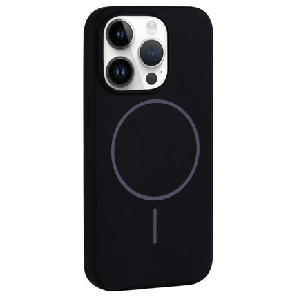 Large Hole Camera MagSafe Liquid Silicone Full Coverage Phone Case, For iPhone 12 Pro Max, For iPhone 12 Pro