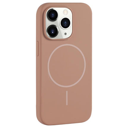 Large Hole Camera MagSafe Liquid Silicone Full Coverage Phone Case, For iPhone 11 Pro Max, For iPhone 11