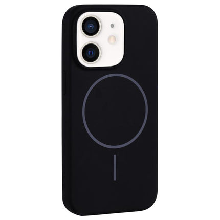 Large Hole Camera MagSafe Liquid Silicone Full Coverage Phone Case, For iPhone 11 Pro Max, For iPhone 11