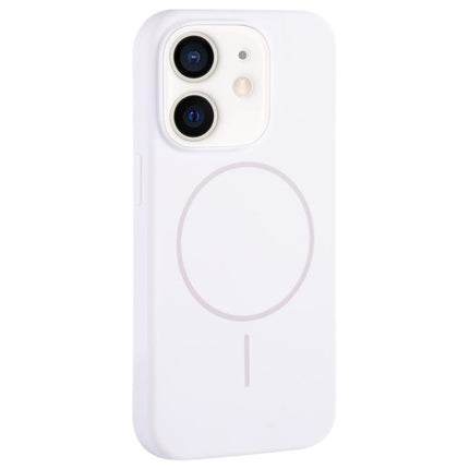 Large Hole Camera MagSafe Liquid Silicone Full Coverage Phone Case, For iPhone 11 Pro Max, For iPhone 11