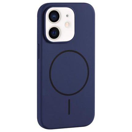 Large Hole Camera MagSafe Liquid Silicone Full Coverage Phone Case, For iPhone 11 Pro Max, For iPhone 11