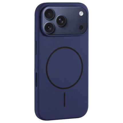 Large Hole Camera MagSafe Liquid Silicone Full Coverage Phone Case, For iPhone 17 Pro Max, For iPhone 17 Pro