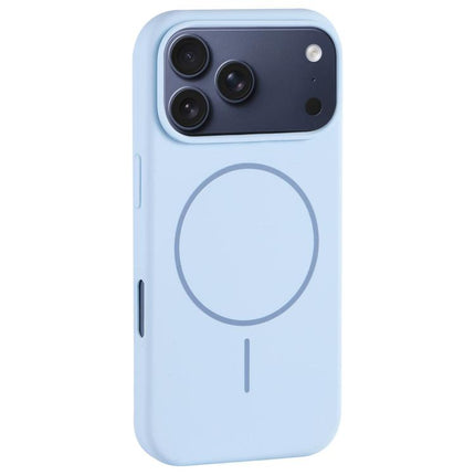 Large Hole Camera MagSafe Liquid Silicone Full Coverage Phone Case, For iPhone 17 Pro Max, For iPhone 17 Pro