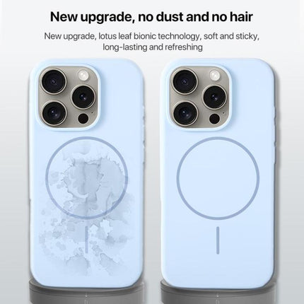 Large Hole Camera MagSafe Liquid Silicone Full Coverage Phone Case, For iPhone 17, For iPhone Air