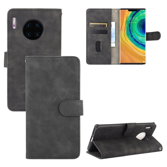Solid Color Skin Feel Magnetic Buckle Horizontal Flip Calf Texture PU Leather Case with Holder & Card Slots & Wallet, For Huawei Mate 30 Pro, For Huawei nova 6 SE / P40 Lite, For Huawei Honor 10 Lite / P smart (2019), For Huawei nova 7 Pro 5G