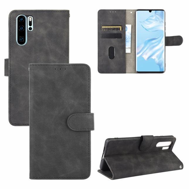 Solid Color Skin Feel Magnetic Buckle Horizontal Flip Calf Texture PU Leather Case with Holder & Card Slots & Wallet, For Huawei P30 Pro, For Huawei Y8p / Enjoy 10s, For Huawei nova 7 5G