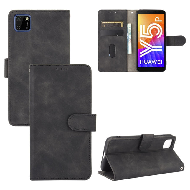 Solid Color Skin Feel Magnetic Buckle Horizontal Flip Calf Texture PU Leather Case with Holder & Card Slots & Wallet, For Huawei Y5p / Honor 9S, For Huawei Honor 10i / 20i / Enjoy 9s, For Huawei P smart 2020, For Huawei P smart Z / Y9 Prime (2019)