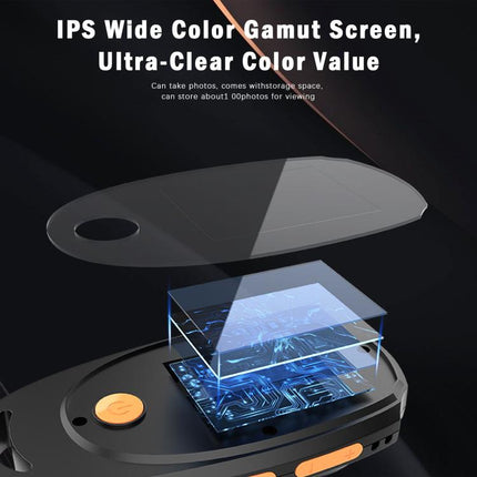 CPL-05-0011 2MP 2 inch HD Screen Handheld Digital Microscope 500X Magnification, CPL-05-0011