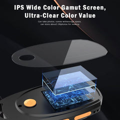 CPL-05-0011 2MP 2 inch HD Screen Handheld Digital Microscope 500X Magnification, CPL-05-0011
