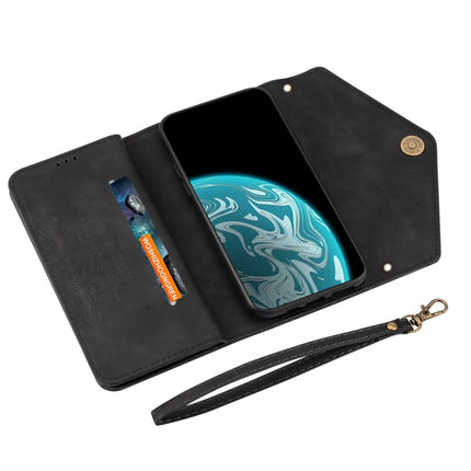 Skin Feel Zipper Horizontal Flip Leather Case with Holder & Card Slots & Photo Frame & Lanyard & Long Rope, For Samsung Galaxy Note20, For Samsung Galaxy Note20 Ultra, For Samsung Galaxy S20, For Samsung Galaxy S20+