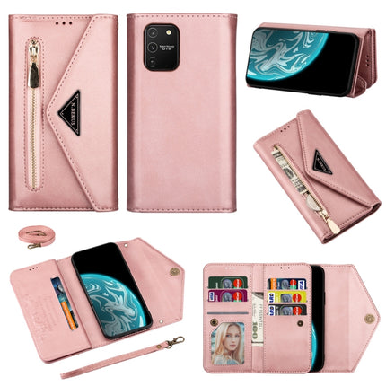 Skin Feel Zipper Horizontal Flip Leather Case with Holder & Card Slots & Photo Frame & Lanyard & Long Rope, For Samsung Galaxy S20 Ultra, For Samsung Galaxy Note10 Lite / A81 / M60s, For Samsung Galaxy S10 Lite / A91 / M80s, For Samsung Galaxy Note10