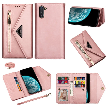 Skin Feel Zipper Horizontal Flip Leather Case with Holder & Card Slots & Photo Frame & Lanyard & Long Rope, For Samsung Galaxy S20 Ultra, For Samsung Galaxy Note10 Lite / A81 / M60s, For Samsung Galaxy S10 Lite / A91 / M80s, For Samsung Galaxy Note10