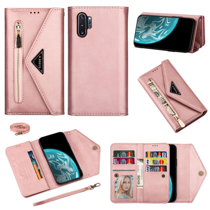 Skin Feel Zipper Horizontal Flip Leather Case with Holder & Card Slots & Photo Frame & Lanyard & Long Rope, For Samsung Galaxy Note10+, For Samsung Galaxy S10, For Samsung Galaxy S10+, For Samsung Galaxy S10e
