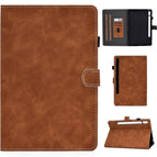 For Samsung Galaxy Tab S8 / Galaxy Tab S7 T870 / Brown