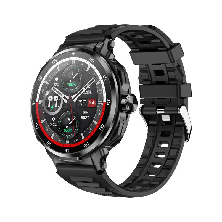 D11 1.46 inch 2 in 1 Bluetooth Earphone Smart Watch, Support Bluetooth Call / NFC / Heart Rate