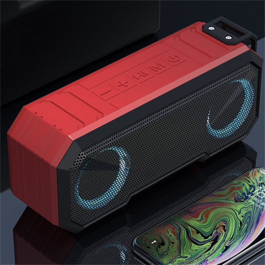 X8 Kabelloser Bluetooth-Lautsprecher IPX7 Wasserdichter Farblicht-Subwoofer