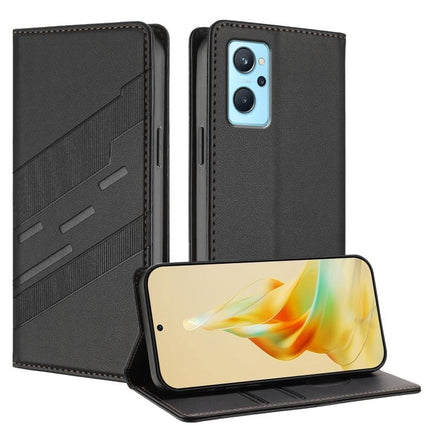Embossed Multi-functional Wallet Retro Leather Phone Case, For Realme 9 Pro, For Realme 9i, For Realme GT Neo2
