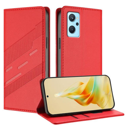 Embossed Multi-functional Wallet Retro Leather Phone Case, For Realme 9 Pro, For Realme 9i, For Realme GT Neo2