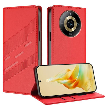 Embossed Multi-functional Wallet Retro Leather Phone Case, For Realme GT3, For Realme 10 Pro, For Realme 10 Pro+
