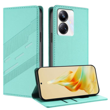 Embossed Multi-functional Wallet Retro Leather Phone Case, For Realme GT3, For Realme 10 Pro, For Realme 10 Pro+