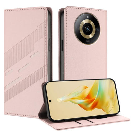 Embossed Multi-functional Wallet Retro Leather Phone Case, For Realme C67 4G, For Realme 11 4G, For Realme GT5
