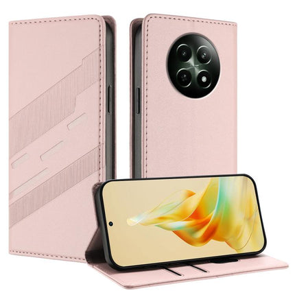 Embossed Multi-functional Wallet Retro Leather Phone Case, For Realme 12 4G, For Realme C63 4G, For Realme GT Neo6
