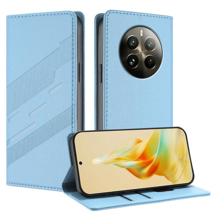 Embossed Multi-functional Wallet Retro Leather Phone Case, For Realme 12 5G, For Realme 12+, For Realme 12 Pro