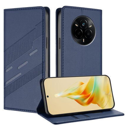 Embossed Multi-functional Wallet Retro Leather Phone Case, For Realme 14 Pro, For Realme C75 4G, For Realme GT7 Pro